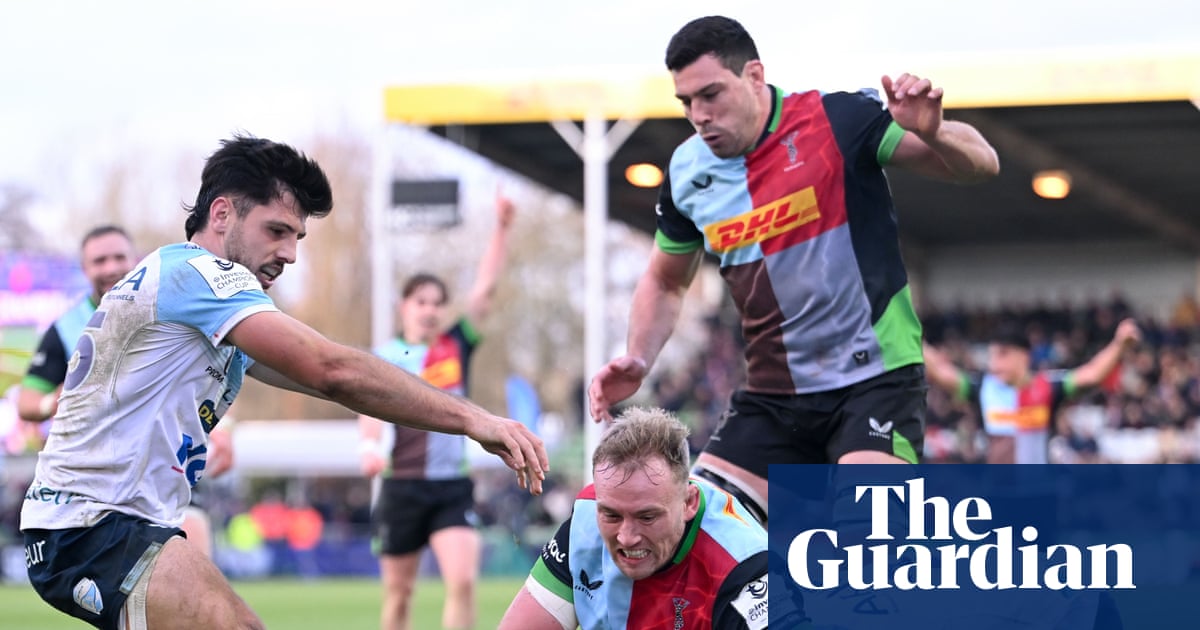 Ten-try Harlequins cruise to Champions Cup rout of understrength Bayonne | Champions Cup