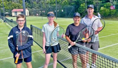 Lakes Entrance Tennis Club is set for a busy period over the New Year, hosting a tennis and pickleball tournament. (PS)