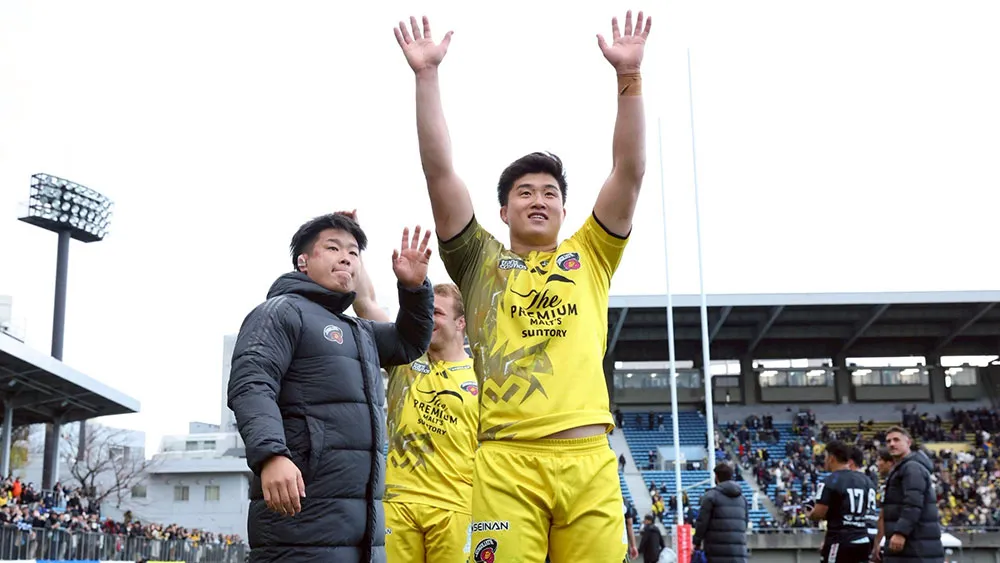 Tokyo Suntory Sungoliath player Koji Shimokawa [Photo: provided by the team]