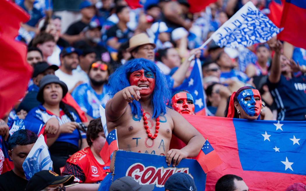 Toa Samoa have booked their spot in the Pacific Championships final, overcoming Tonga for a 34-6 victory at Brisbane's Suncorp Stadium.
