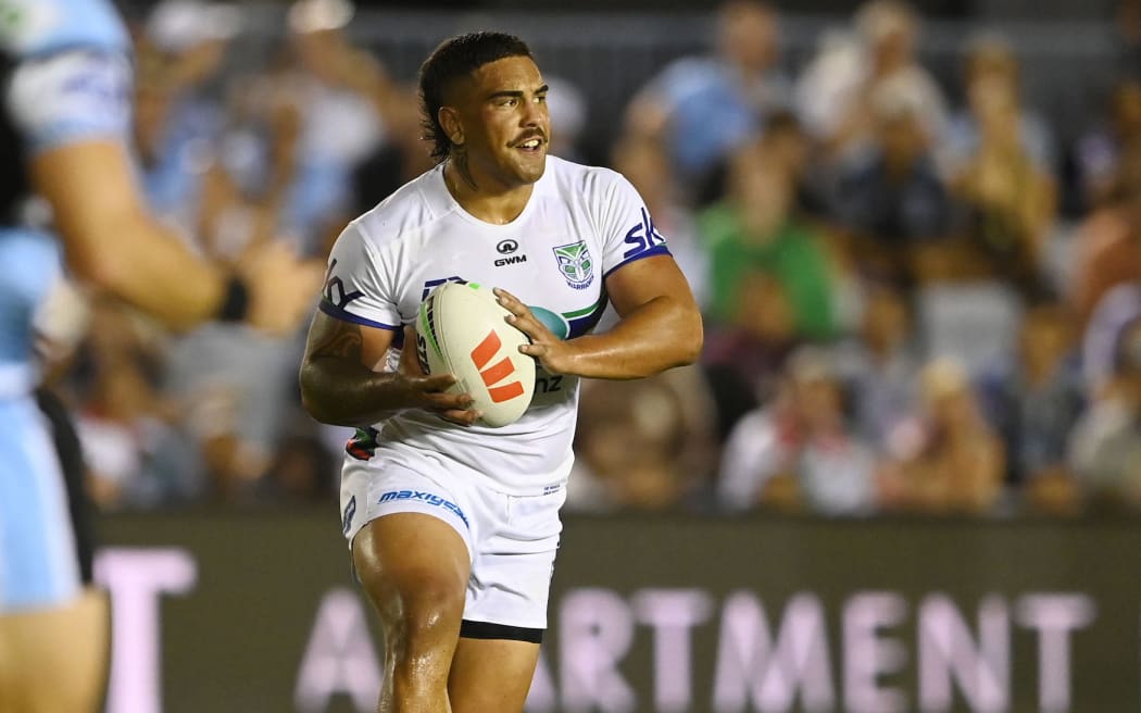 Erin Clark in NRL Pre-Season against Cronulla Sharks.