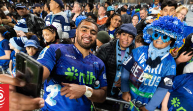 Former All Black Hoskins Sotutu to leave Blues at end of Super Rugby season