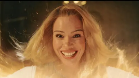 PA Media Billie Piper appearing at the end of the last Doctor Who episode in May
