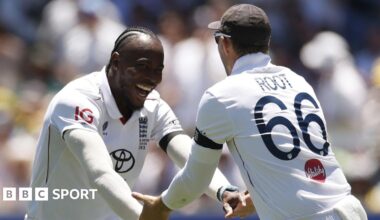 BBC Sport microphone and phone