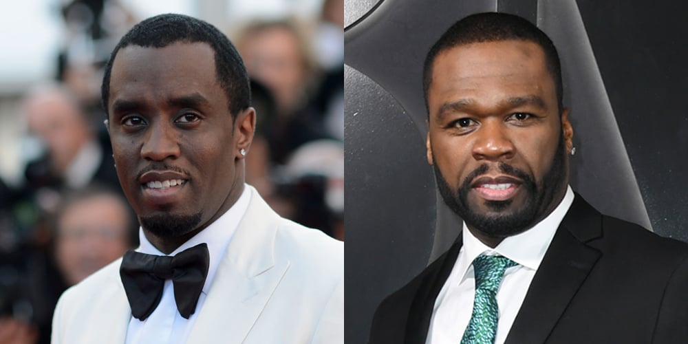 50 Cent & Diddy Feud Timeline Explained, From the First Diss Track to the Netflix Documentary | 50 Cent, Curtis Jackson, Daphne Joy, Diddy, EG, evergreen, Hip hop, Netflix, Notorious B.I.G., Sean Combs, Sean Combs: The Reckoning, Slideshow, Tupac Shakur | Celebrity News and Gossip | Entertainment, Photos and Videos | Just Jared