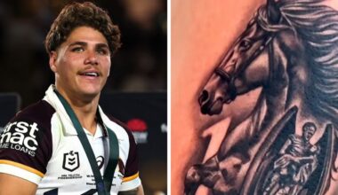 NRL news: Reece Walsh immortalises Broncos’ premiership triumph with new ink