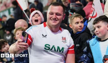 Ulster prop Angus Bell