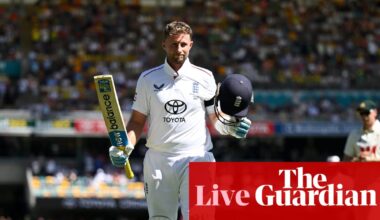 Australia v England: Ashes second Test, day two – live | Ashes 2025-26