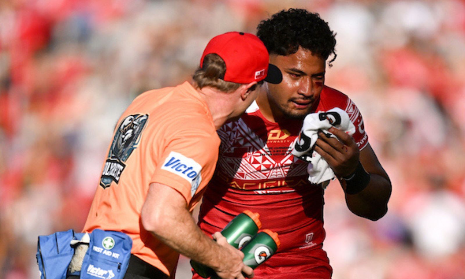 Tonga rugby league officials banned over Katoa concussion incident, NRL says