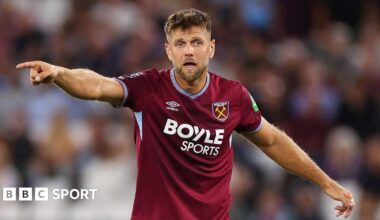 Niclas Fullkrug during the Premier League match between West Ham United and Chelsea