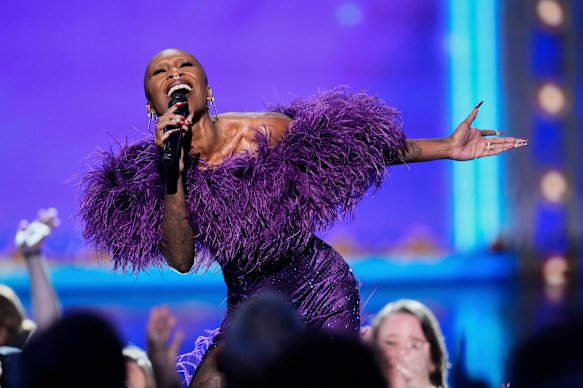 Wicked star Cynthia Erivo.