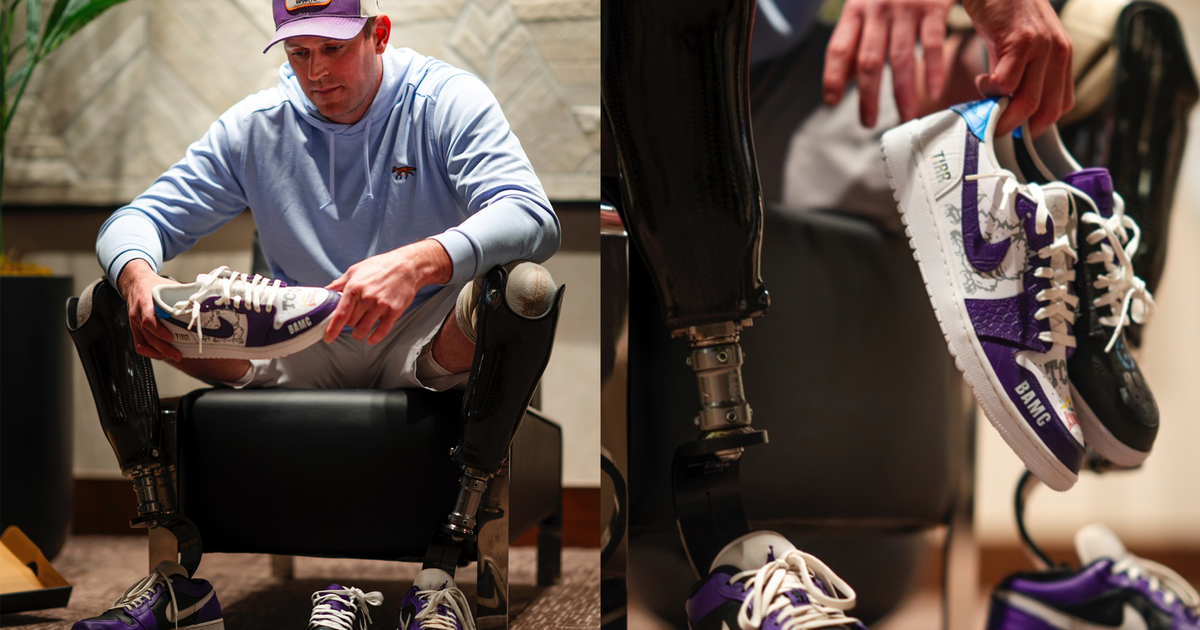 Nike Created Custom Air Jordan Golf Shoes for Bram Kohlhausen, Former TCU QB