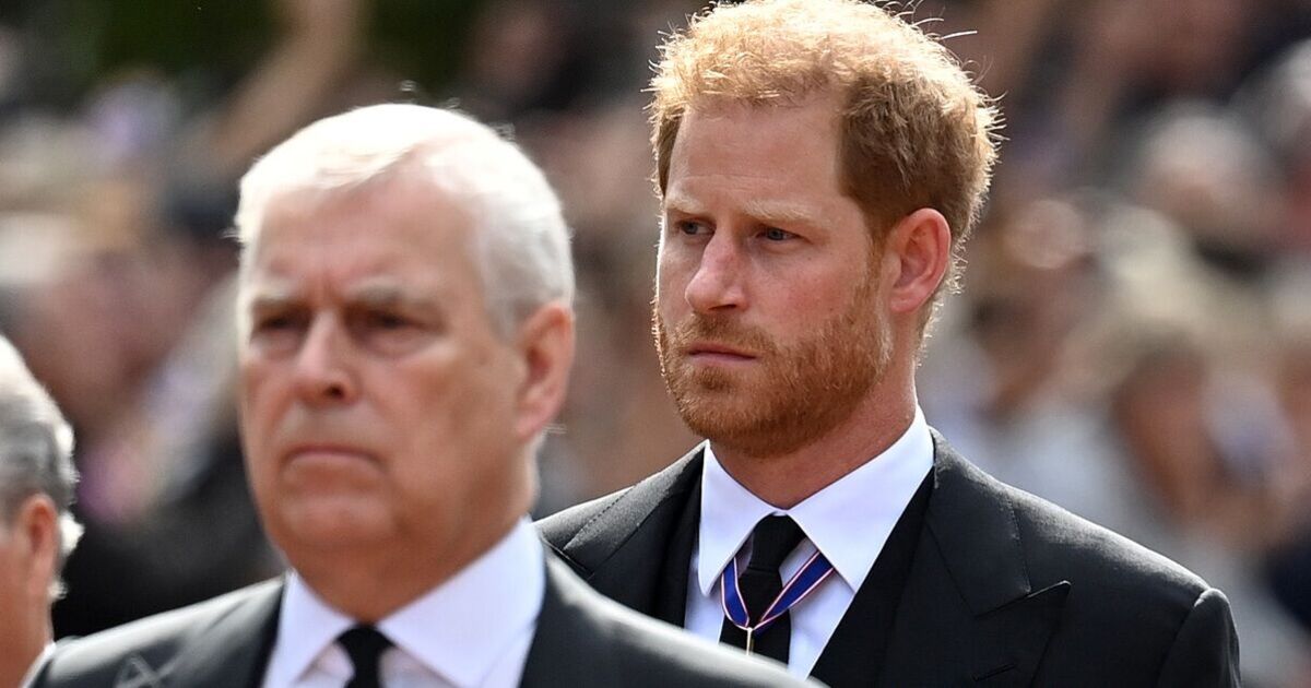 Prince Harry and Andrew mocked by palace courtiers with brutal three-word nickname | Royal | News