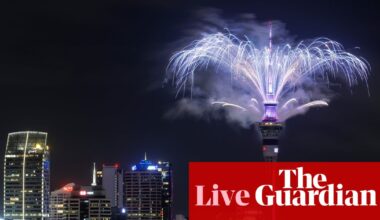 New Year’s Eve live: world prepares to ring in 2026, as Kiribati and New Zealand see in the new year | New year