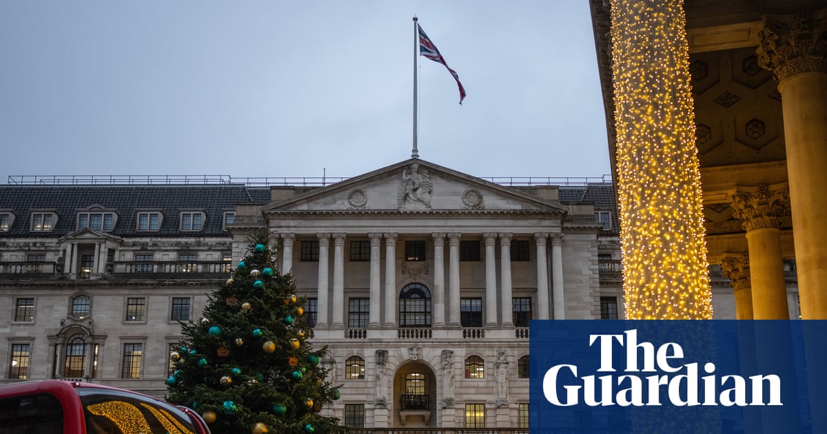Bank of England cuts interest rates to 3.75% in pre-Christmas boost for struggling economy | Interest rates