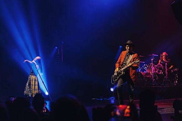No one tried to smuggle in a beach ball at Garbage’s Melbourne concert.