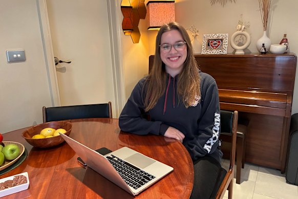 Loyola College student Olivia Juka received a fantastic ATAR. 