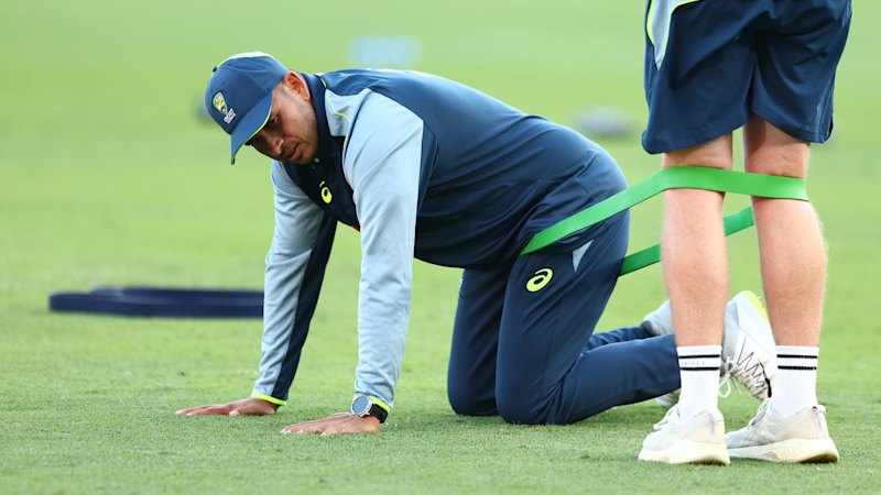 Usman Khawaja out of second Test at the Gabba with back injury