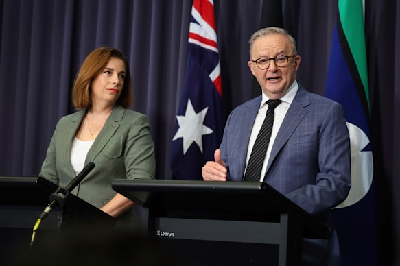 Anika Wells and Anthony Albanese both defended the Thredbo trip.