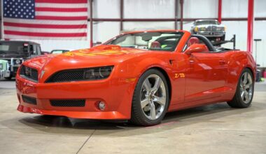 2011 Chevrolet Camaro 2SS ZTA Trans Am Convertible Blends Modern Performance With Classic Styling