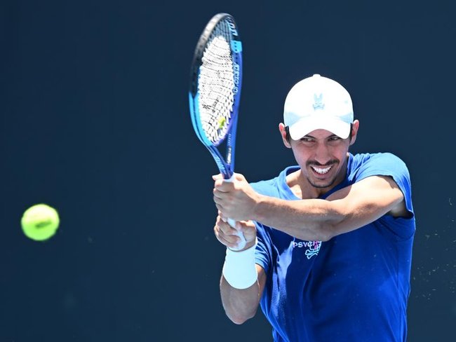 Alexei Popyrin knew he had to make some changes after a challenging end to the 2025 tennis season. (Darren England/AAP PHOTOS)