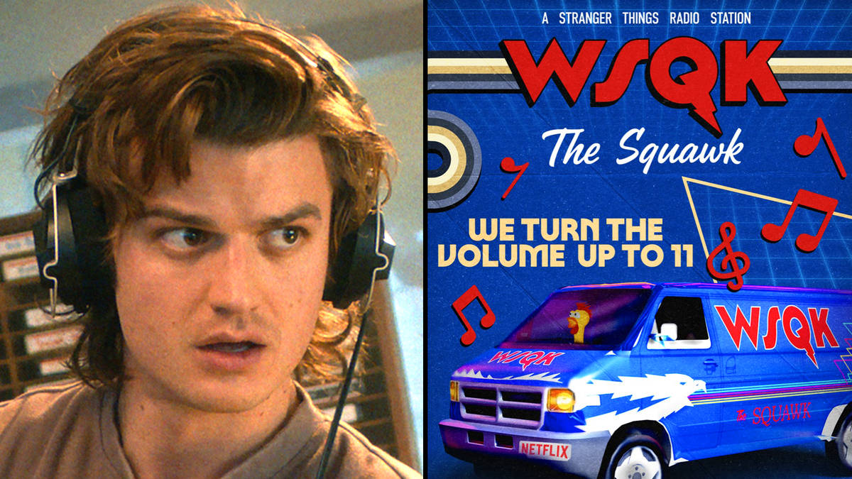 How to listen to Stranger Things' The Squawk radio station on Global Player