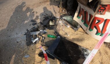 Anthony Joshua has ‘minor injuries’ after car crash kills two people in Nigeria