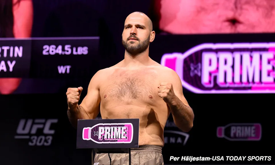 Martin Buday - UFC 303 ceremonial weigh-ins