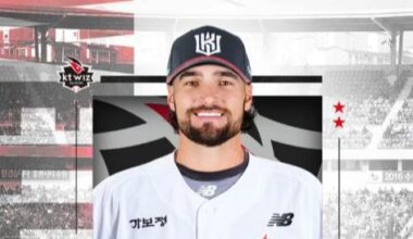 Sam Hilliard official entry to the KBO team KT Wiz, Thursday / Courtesy of KT Wiz Instagram