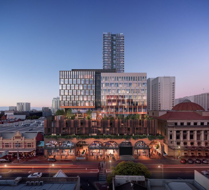 Adelaide Central Market Arcade by Woods Bagot.