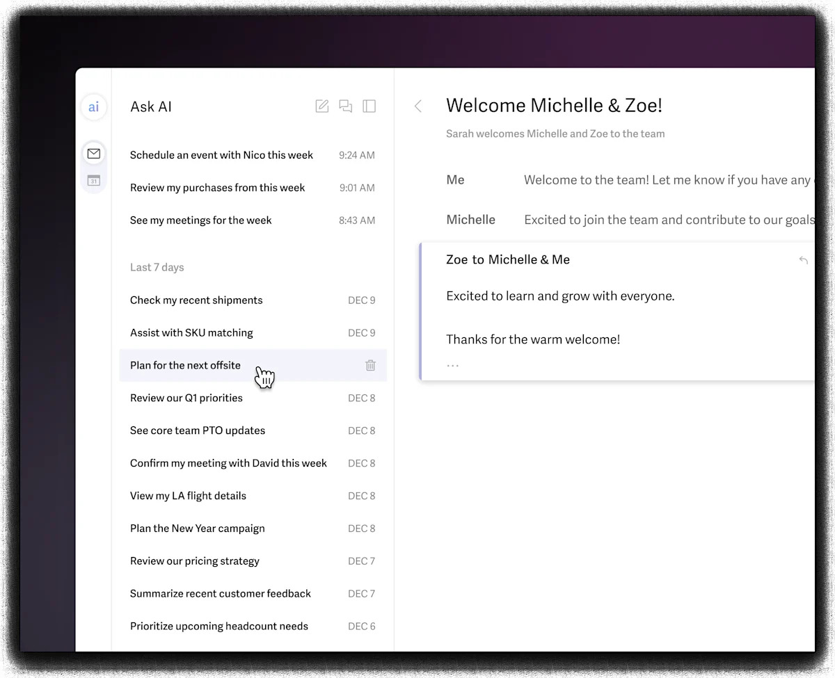 Superhuman (formerly Grammarly) has some AI updates for its Superhuman Mail app