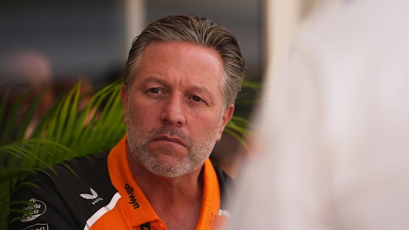 Lando Norris fastest as Oscar Piastri struggles in practice