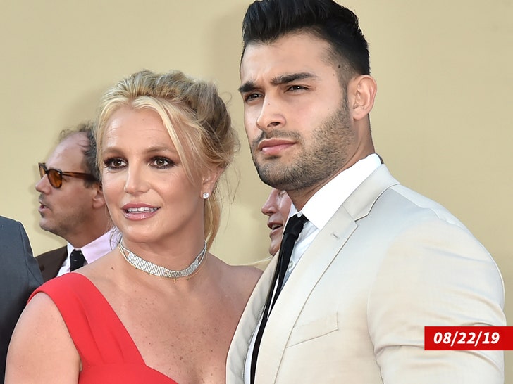 Britney Spears and Sam Asghari