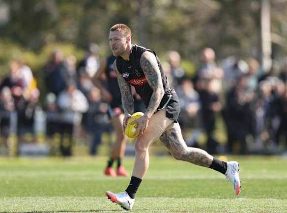 Ready to rebound: Jordan De Goey will hope for a productive 2026.