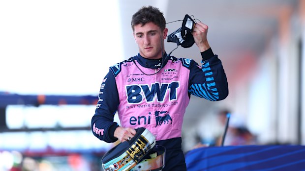 Jack Doohan walks in the Pitlane during sprint qualifying ahead of the Miami Grand Prix. 