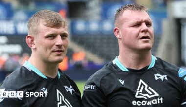 Jac Morgan and Dewi Lake were Wales' co-captains at the 2023 World Cup in France