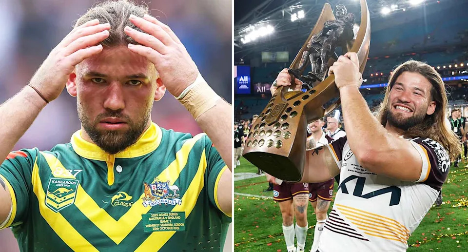 Pat Carrigan, pictured here with strapping on his left wrist late in the year.