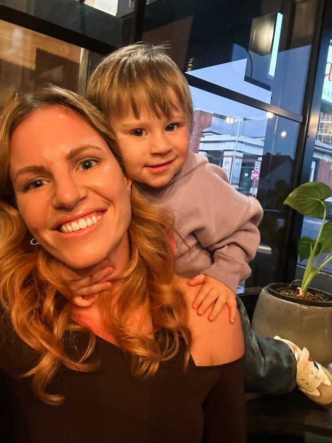 The mum-of-one often shares the highs and lows of parenting on social media. 