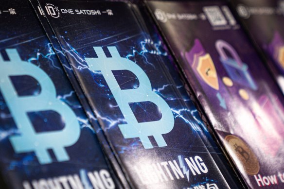 Around $US400 billion was wiped off the value of the crypto market in less than 24 hours after Trump threatened China with steep new tariffs.