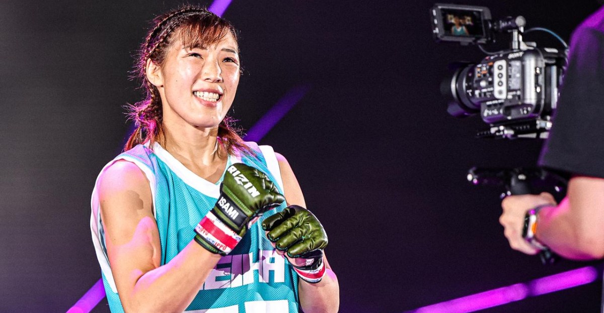 RIZIN star Seika Izawa sees path to GOAT status, sends chilling warning to up-and-comers