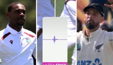 New Zealand vs West Indies First Test Day 5, highest fourth innings chase in Test cricket, Justin Greaves 150, Kemar Roach highest Test score, live scores, latest news