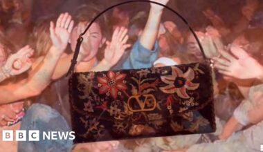Valentino criticised over 'disturbing' AI handbag ads