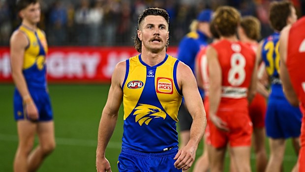 Liam Baker of the Eagles.