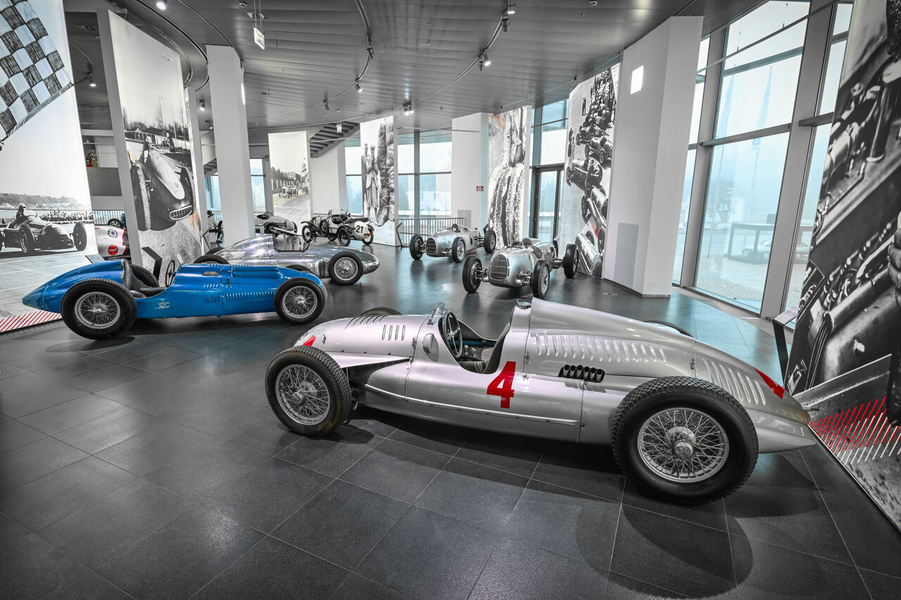 Pure performance at the Audi museum mobile: New “Legends of Grand Prix” exhibition