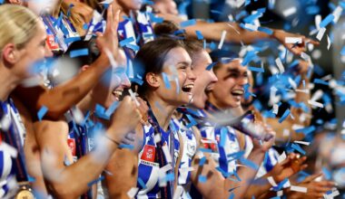 North Melbourne's all-conquering AFLW side given key to the city