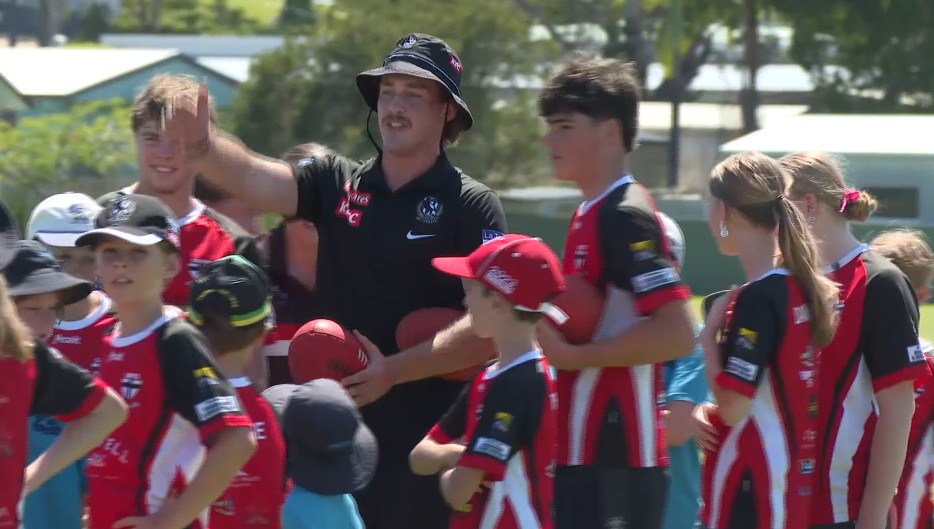 Angus Anderson returns to Sawtell after AFL Draft – NBN News