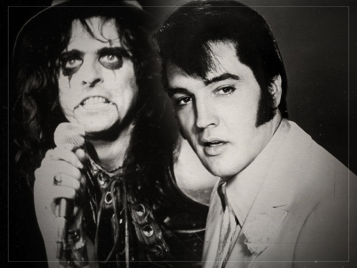 The night Alice Cooper nearly killed Elvis Presley