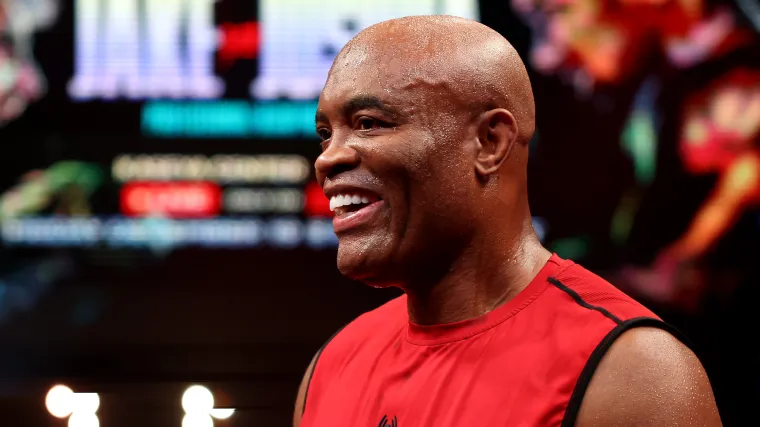 Anderson Silva knockout: 50-year old MMA legend defeats Tyron Woodley via second-round TKO image