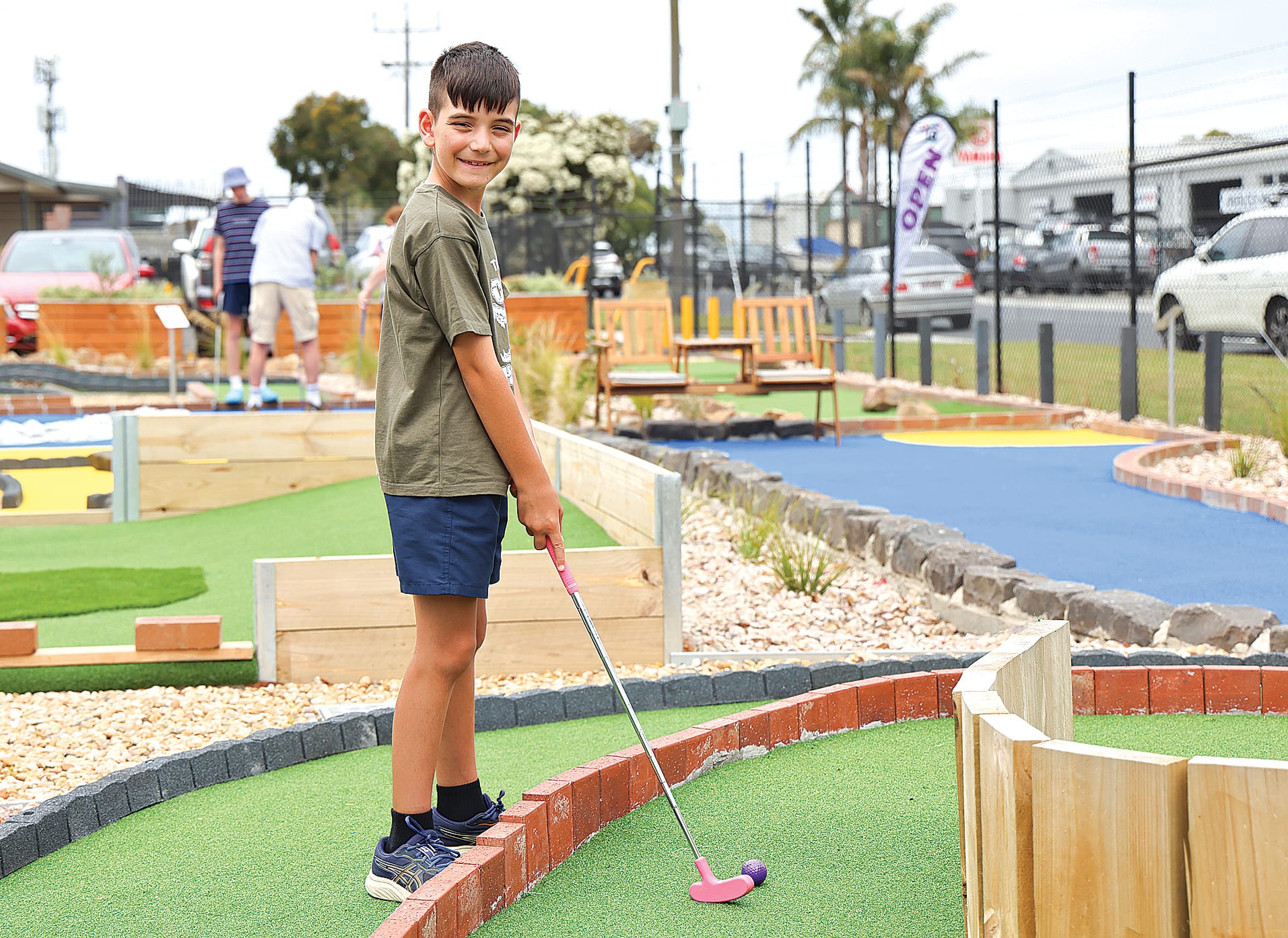 Lucky 7 for Lucky 13 Mini-Golf and Arcade at Inverloch
