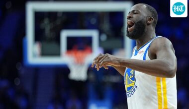 Warriors forward Draymond Green exits early with right-foot injury in game against 76ers